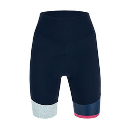 SANTINI Krótkie spodnie kolarskie bez szelek - GIADA HIP LADY - niebieski