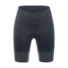 SANTINI Krótkie spodnie kolarskie bez szelek - PRO ALBA LADY - szary