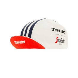 SANTINI Czapka kolarska - TREK SEGAFREDO 2020 - biały/niebieski