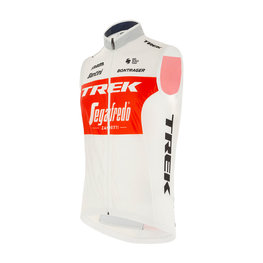 SANTINI Kamizelka kolarska - TREK SEGAFREDO 2020 - czerwony/biały
