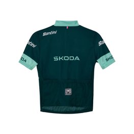 SANTINI Koszulka kolarska z krótkim rękawem - TOUR DE FRANCE 2024 - zielony