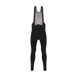 SANTINI Długie spodnie kolarskie z szelkami - UCI RAINBOW 2020 - czarny