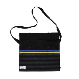 SANTINI Torba kolarska - UCI RAINBOW - czarny