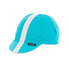 SANTINI Czapka kolarska - UCI RAINBOW - jasnoniebieski