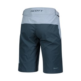 SCOTT Krótkie spodnie kolarskie bez szelek - TRAIL FLOW - niebieski
