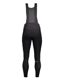 SCOTT Długie spodnie kolarskie z szelkami - RC WARM WB - czarny