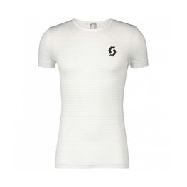 SCOTT Kolarska koszulka z krótkim rękawem - CARBON - biały