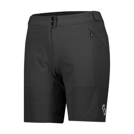 SCOTT Krótkie spodnie kolarskie bez szelek - ENDURANCE LS/FIT W/PAD - czarny