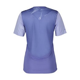 SCOTT Koszulka kolarska z krótkim rękawem - TRAIL VERTIC SS LADY - jasnoniebieski/niebieski