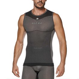 SIX2 Kolarski bezrękawnik - SML BT - czarny