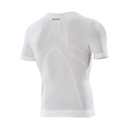 SIX2 Kolarska koszulka z krótkim rękawem - TS1L SUPERLIGHT - biały