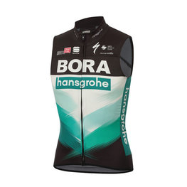 SPORTFUL Kamizelka kolarska - BORA HANSGROHE 2020 - czarny/zielony