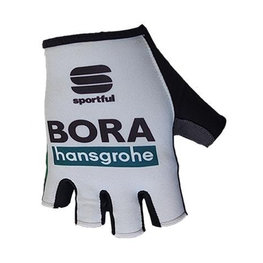 SPORTFUL Kolarskie rękawiczki z krótkimi palcami - BORA HANSGROHE 2021 - szary