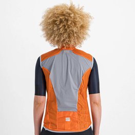 SPORTFUL Kamizelka kolarska - HOT PACK EASYLIGHT W - pomarańczowy