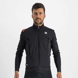 SPORTFUL Kolarska ocieplana kurtka - FIANDRE WARM - czarny