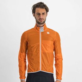 SPORTFUL Kolarska kurtka przeciwwiatrowa - HOT PACK EASYLIGHT - pomarańczowy