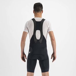 SPORTFUL Krótkie spodnie kolarskie z szelkami - BODYFIT PRO LTD - czarny