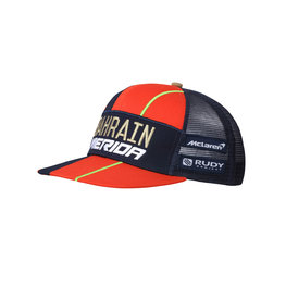 SPORTFUL Czapka kolarska - BAHRAIN MERIDA 2019 - niebieski/czerwony