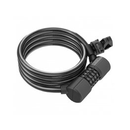 SYNCROS zapięcie rowerowe - MASSET COIL LOCK - czarny