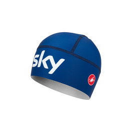 CASTELLI Czapka kolarska - TEAM SKY 2019 VIVA - niebieski