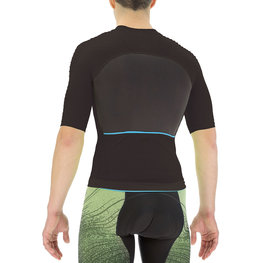 UYN Koszulka kolarska z krótkim rękawem - BIKING AIRWING - czarny