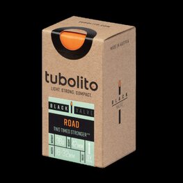 TUBOLITO dętka - ROAD 700x18/28C - SV42 - pomarańczowy