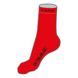 Kolarskie klasyczne skarpetki - MERYL - czerwony
