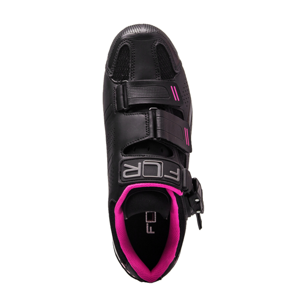 FLR Buty rowerowe - F65 - różowy/czarny