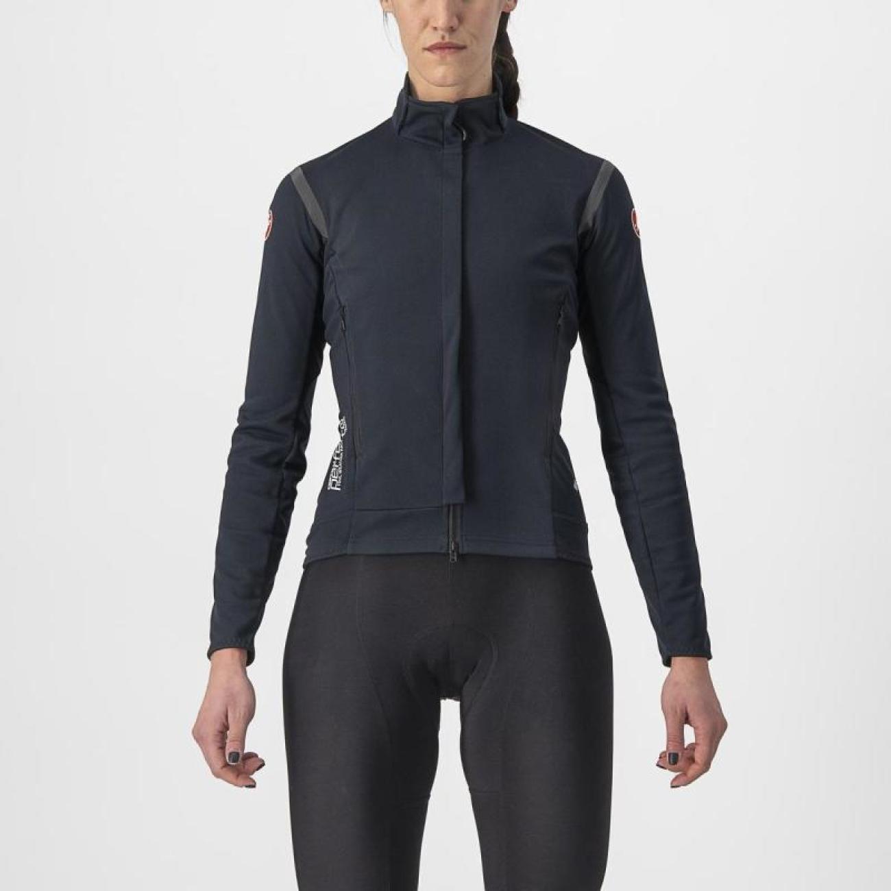 CASTELLI VESTE PERFETTO ROS 2 W GRAY/SILVER REFLEX XS - Veste vélo