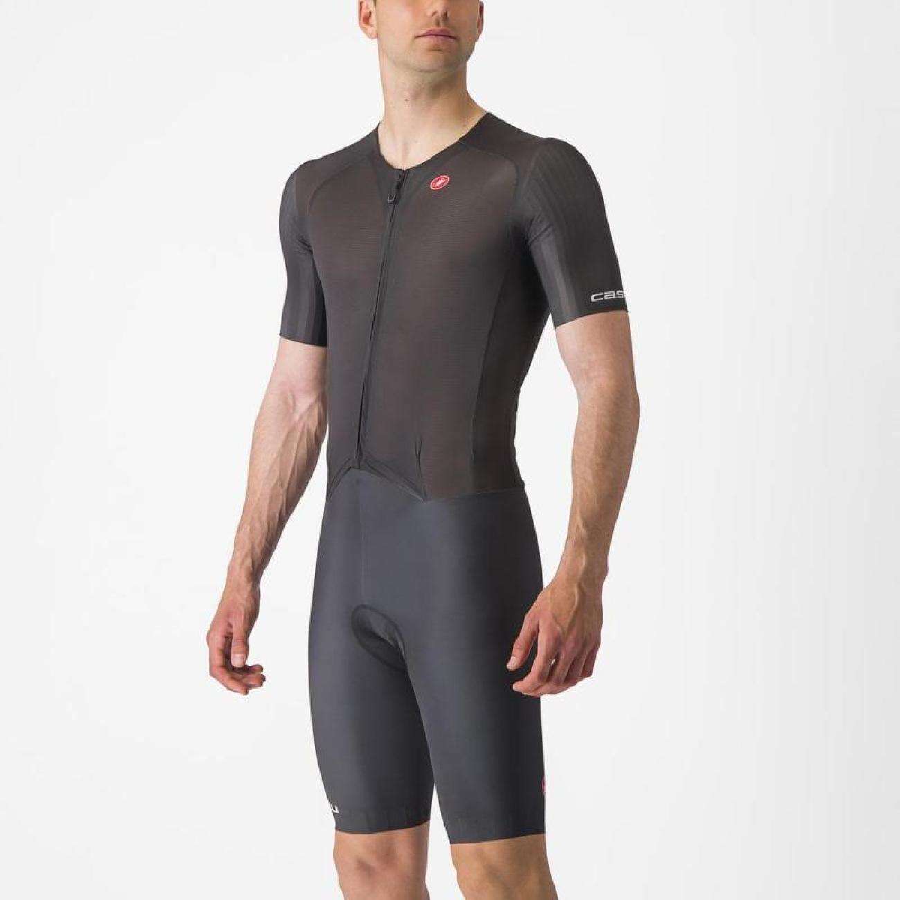 CASTELLI Kombinezon kolarski - SANREMO BTW - czarny