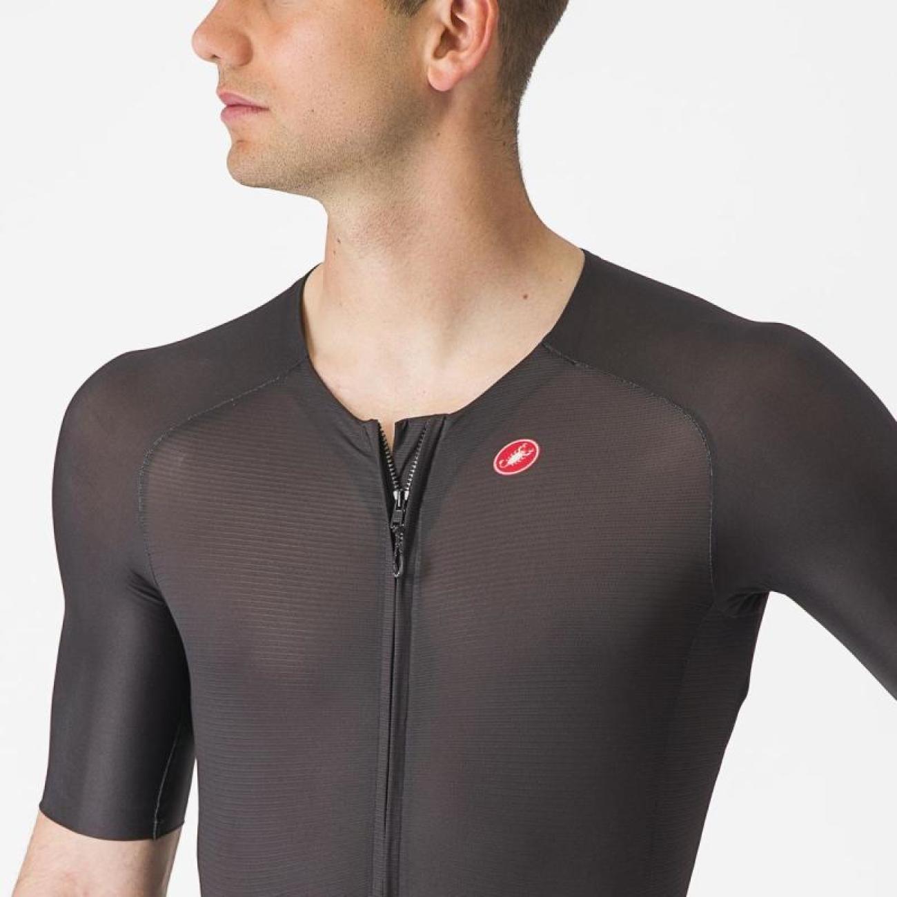 CASTELLI Kombinezon kolarski - SANREMO BTW - czarny