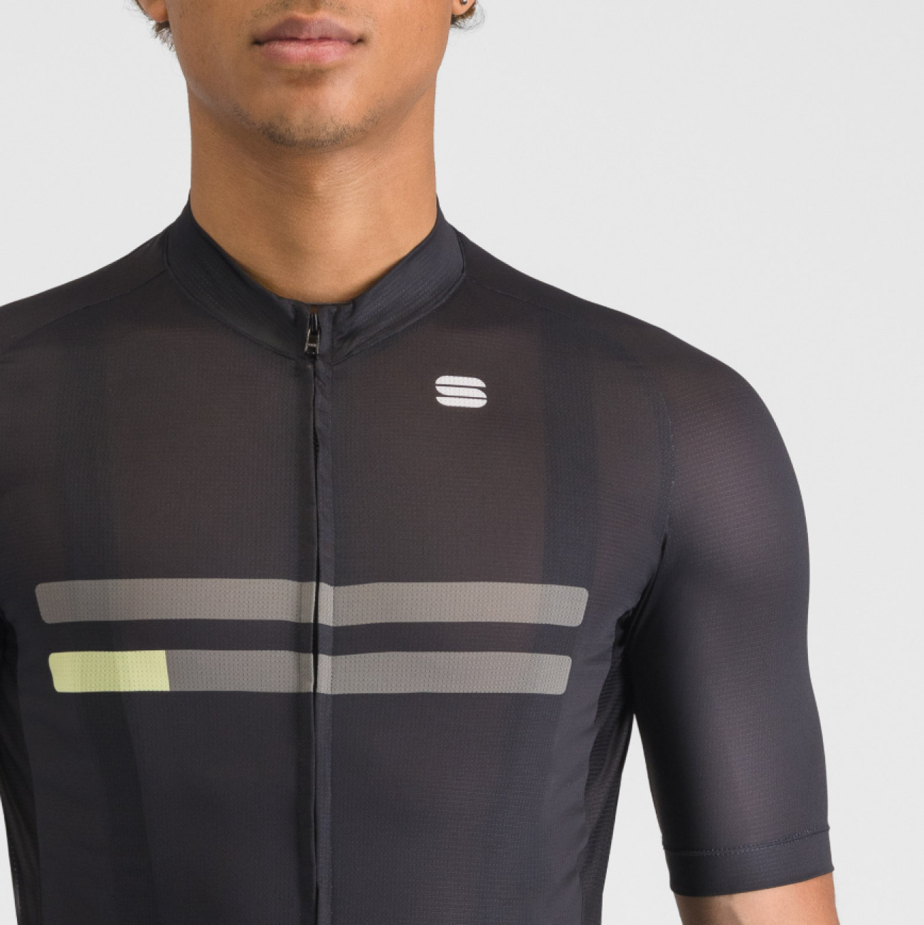 SPORTFUL Koszulka kolarska z krótkim rękawem - STARLIGHT - czarny
