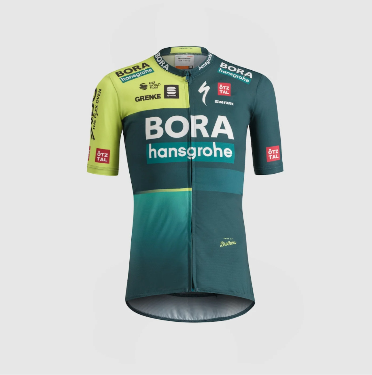 Фото - Велоодяг Sportful Koszulka kolarska z krótkim rękawem - BORA  - zielony/jasnozielony  2024