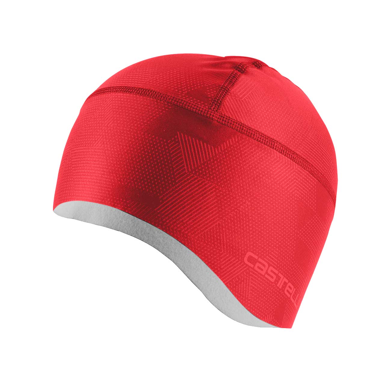 CASTELLI Czapka Kolarska - PRO THERMAL - Czerwony