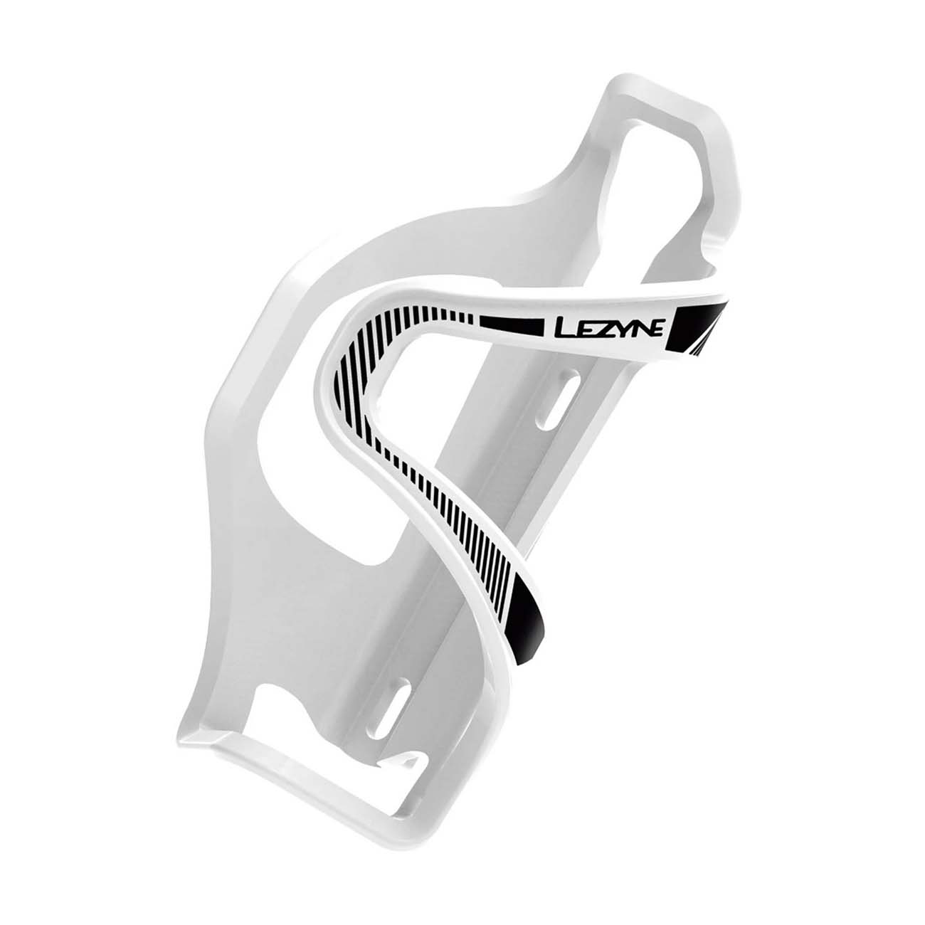 LEZYNE Rowerowy Uchwyt Na Bidon - FLOW CAGE SL-L - Biały