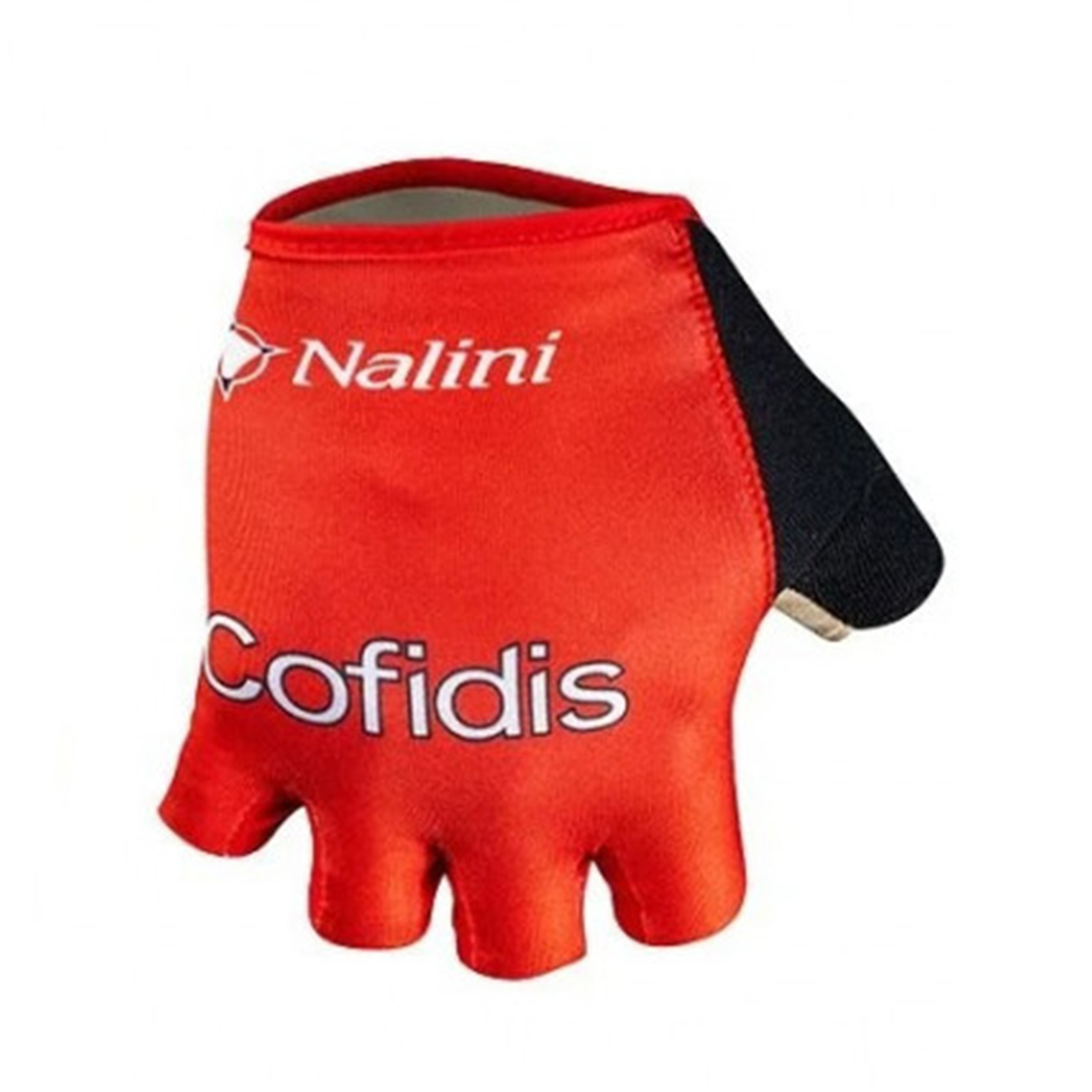 NALINI Kolarskie Rękawiczki Z Krótkimi Palcami - COFIDIS 2021 - Czerwony